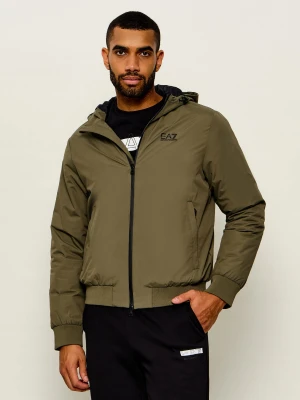 EA7 Kurtka | Modern fit oliwkowy