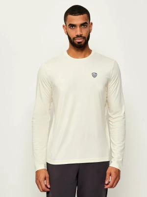 EA7 Longsleeve | Slim Fit ecru