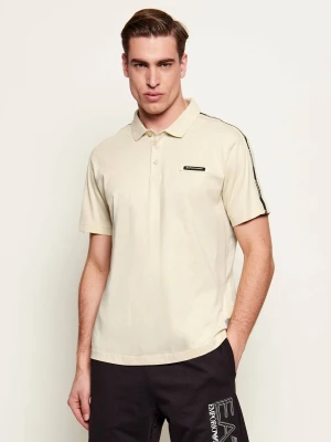 EA7 Polo | Regular Fit beżowy