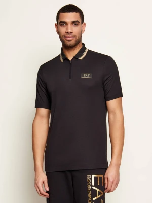 EA7 Polo | Regular Fit czarny