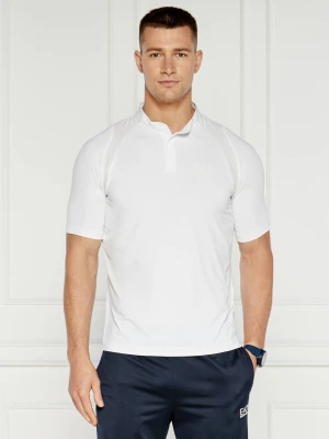 EA7 Polo | Regular Fit biały