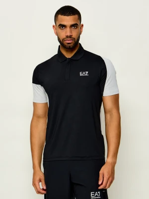 EA7 Polo | Regular Fit czarny