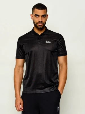 EA7 Polo | Regular Fit czarny