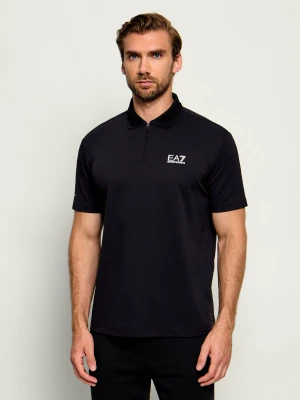 EA7 Polo | Regular Fit czarny