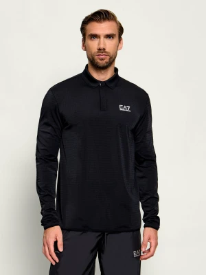 EA7 Polo | Regular Fit czarny
