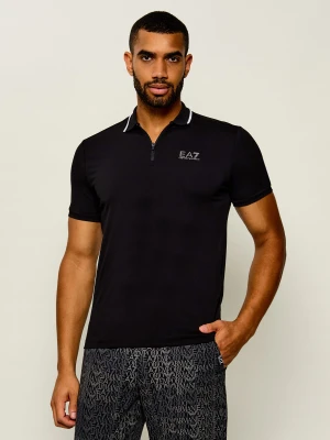 EA7 Polo | Regular Fit czarny