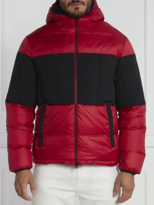 EA7 Puchowa kurtka | Regular Fit czerwony