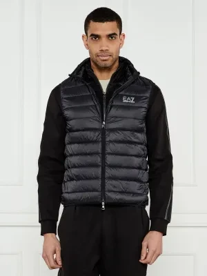 EA7 Puchowy bezrękawnik | Regular Fit