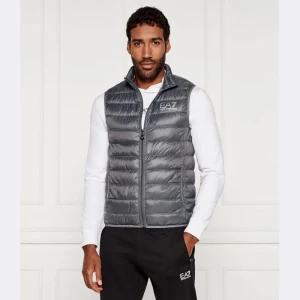 EA7 Puchowy bezrękawnik | Regular Fit