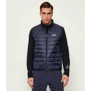 EA7 Puchowy bezrękawnik | Regular Fit