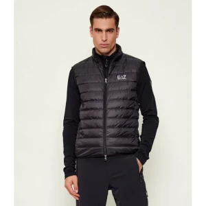 EA7 Puchowy bezrękawnik | Regular Fit