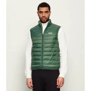 EA7 Puchowy bezrękawnik | Regular Fit