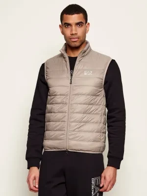 EA7 Puchowy bezrękawnik | Regular Fit