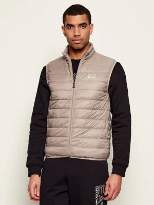 EA7 Puchowy bezrękawnik | Regular Fit