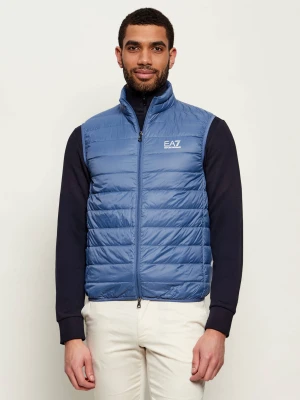 EA7 Puchowy bezrękawnik | Regular Fit