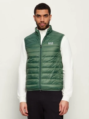 EA7 Puchowy bezrękawnik | Regular Fit