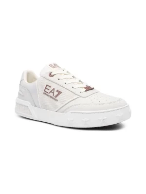 EA7 Skórzane sneakersy