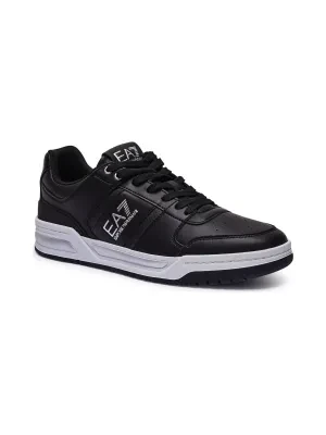 EA7 Skórzane sneakersy