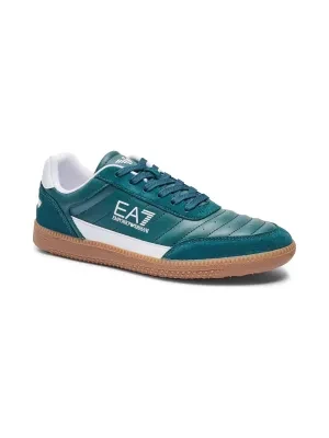EA7 Skórzane sneakersy