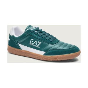 EA7 Skórzane sneakersy