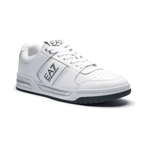 EA7 Skórzane sneakersy