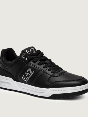EA7 Skórzane sneakersy