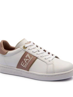 EA7 Skórzane sneakersy