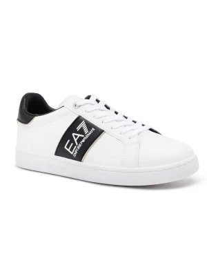 EA7 Skórzane sneakersy