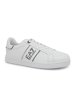 EA7 Skórzane sneakersy
