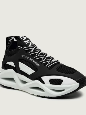 EA7 Sneakersy czarny
