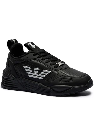 EA7 Sneakersy czarny