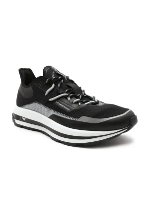 EA7 Sneakersy czarny