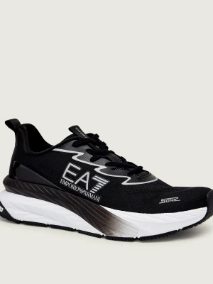 EA7 Sneakersy czarny