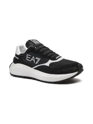 EA7 Sneakersy | z dodatkiem skóry