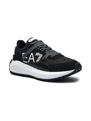 EA7 Sneakersy | z dodatkiem skóry