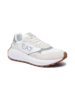 EA7 Sneakersy | z dodatkiem skóry