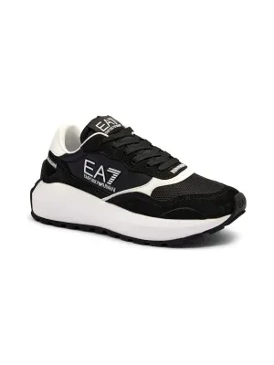 EA7 Sneakersy | z dodatkiem skóry