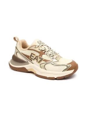 EA7 Sneakersy | z dodatkiem skóry