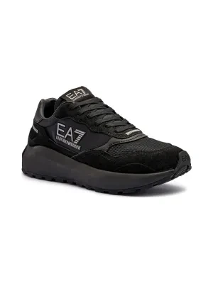 EA7 Sneakersy | z dodatkiem skóry