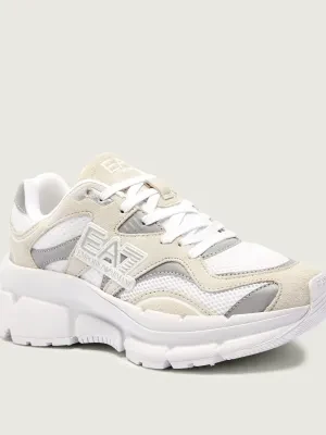 EA7 Sneakersy | z dodatkiem skóry