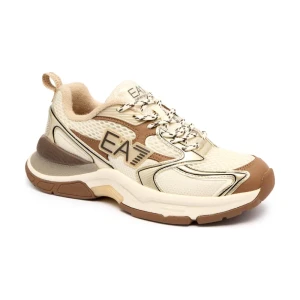EA7 Sneakersy | z dodatkiem skóry
