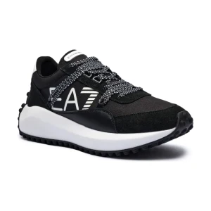 EA7 Sneakersy | z dodatkiem skóry