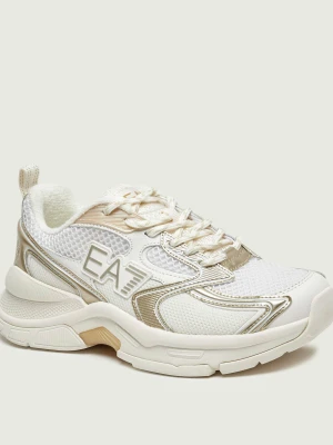 EA7 Sneakersy | z dodatkiem skóry