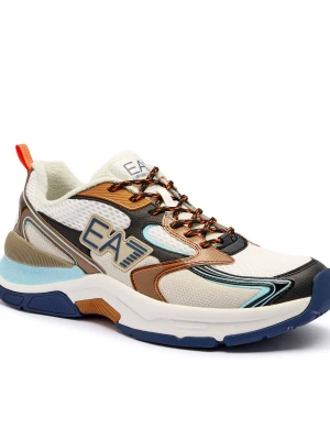 EA7 Sneakersy | z dodatkiem skóry