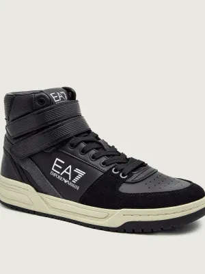 EA7 Sneakersy | zamsz