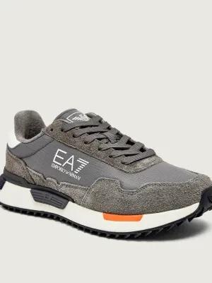 EA7 Sneakersy | zamsz