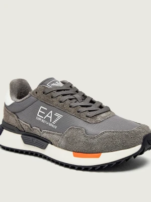 EA7 Sneakersy | zamsz