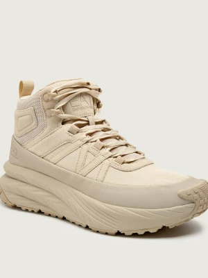 EA7 Sneakersy | zamsz beżowy