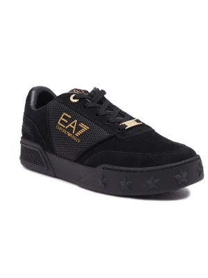 EA7 Sneakersy | zamsz