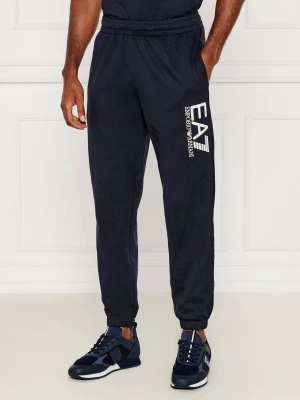 EA7 Spodnie dresowe | Modern fit granatowy